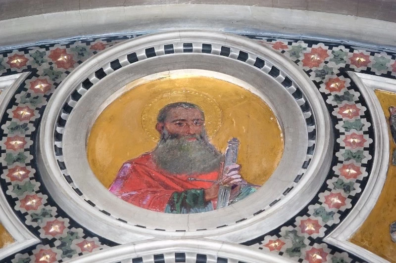  142-Modesto Faustini-San Paolo apostolo - Santuario Santa Maria delle Grazie, Brescia 